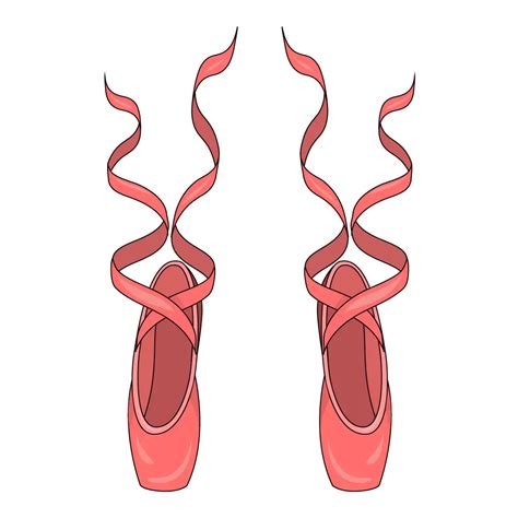 How To Draw Ballet Shoes Step By Step