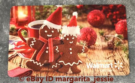 Maybe you would like to learn more about one of these? WALMART CANADA 2017 GIFT CARD "GINGERBREAD MAN & WOMAN" NO VALUE CHRISTMAS NEW | eBay