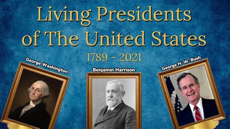 A Timeline Of Living Presidents Of The United States Youtube