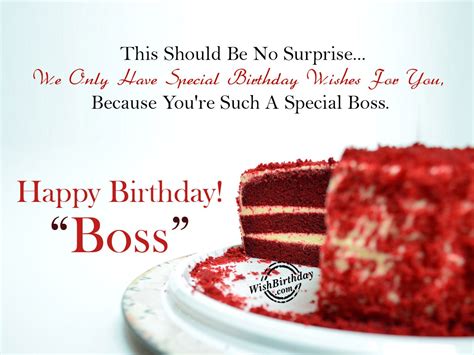 Birthday Wishes For Boss Birthday Images Pictures