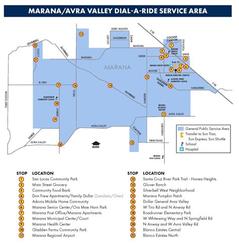 New Shared Ride Service For Maranaavra Valley — Town Of Marana