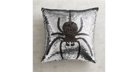Pier 1 Imports Spider And Bat Reversible Sequined Mermaid Pillow