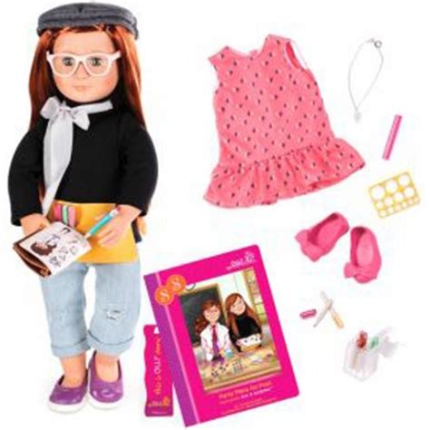 Order Our Generation Artist Doll Party Plans Go Pop Deluxe Sabina