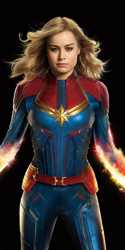 Fan Art Brie Larson Superhero Captain Marvel 2019 Movie 1080x2160
