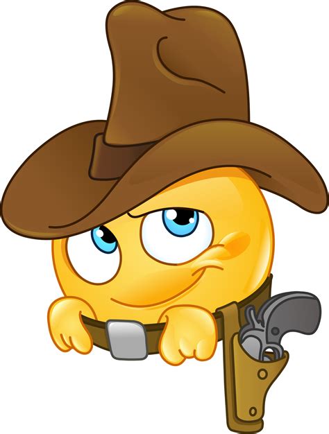 Cowboy Emoji Decal