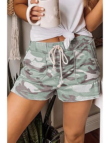 Womens Basic Casual Sporty Breathable Soft Shorts Fitness Weekend