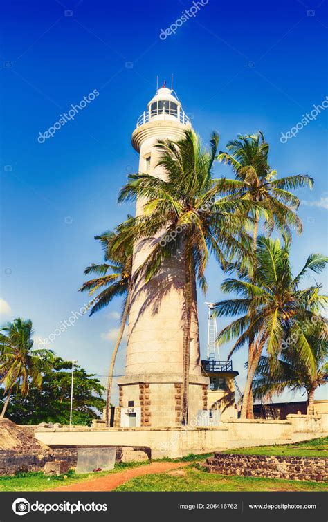 Onshore Lighthouse Galle Fort Sri Lanka — Stock Photo © Goodolga 206416762