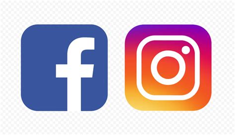 Facebook Instagram Logo Png Koleksi Gambar