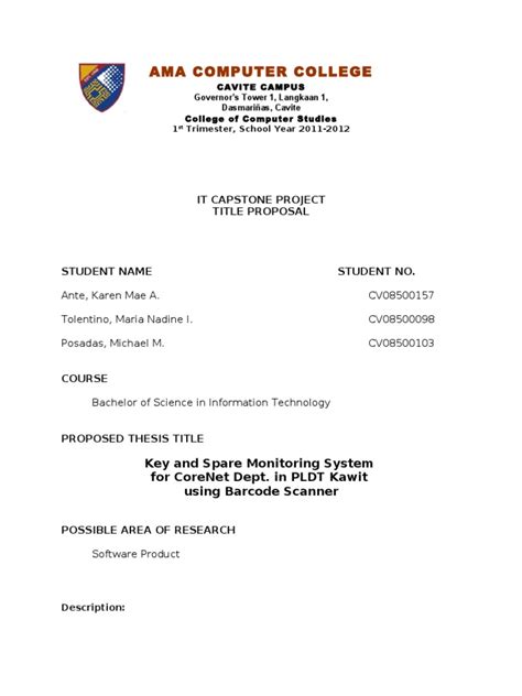 Title Proposal Revised2 Digital Subscriber Line Barcode Free 30