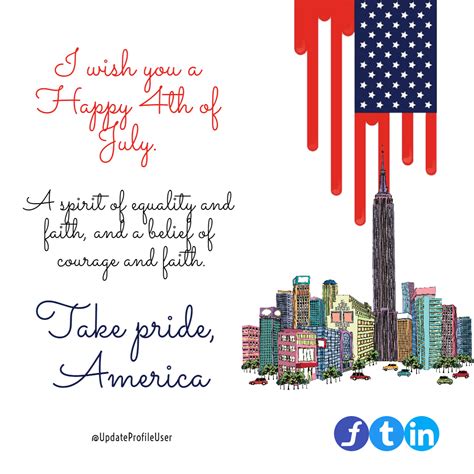 4th Of July Message 4thofjuly Design Template 102982