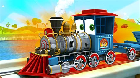 Appmink Build A Steam Train Steam Locomotive Toy Movies For Children