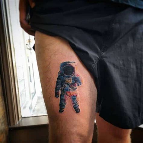 Read on for 75 brilliant best leg tattoo examples. Top 70 Most Badass Men's Thigh Tattoos [2020 Inspiration ...