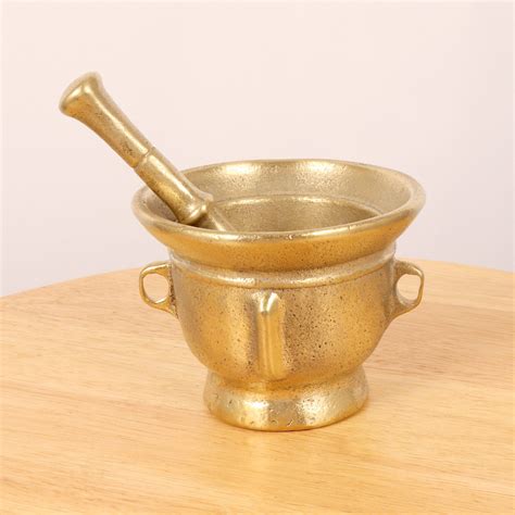Mortar and Pestle || Very Heavy || Vintage Solid Brass in 2020 | Mortar and pestle, Mortar, Sell ...