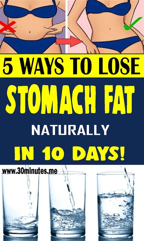 How Do I Lose Belly Fat In 10 Days Naturally