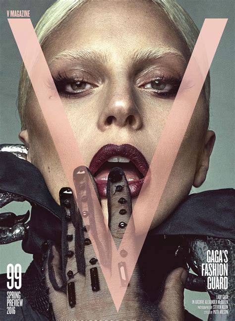 Lady Gaga In V Magazine Issue 99 Hawtcelebs