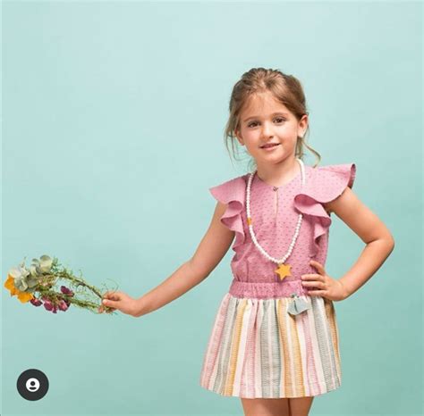 Falda Rayas Pilar Batanero Tienda De Ropa Infantil En Zaragoza