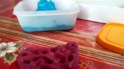 Test de marques de liquide vaisselle pour faire du slime sans colle et sans borax. Comment faire du slime avec de la patarev - YouTube