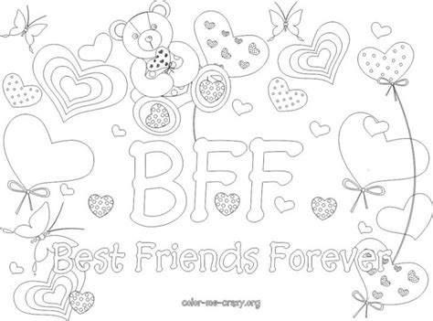 Well, you need to use bff coloring pages for. BFF Coloring Page - Letscolorit.com | Coloring pages for girls, Heart coloring pages, Coloring pages