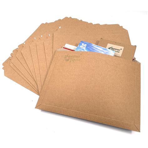 25x A4 Rigid Book Mailers High Quality Cardboard Envelopes