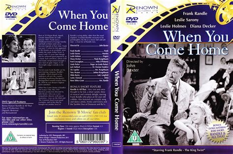 Dvd Cover For When You Come Home