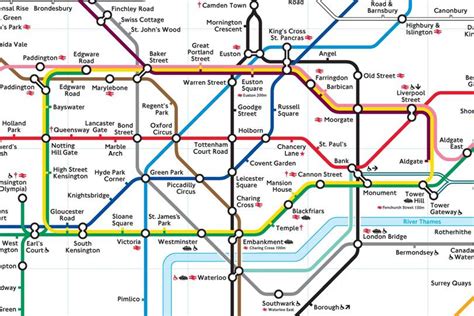 Best Alternative Tube Maps British Gq