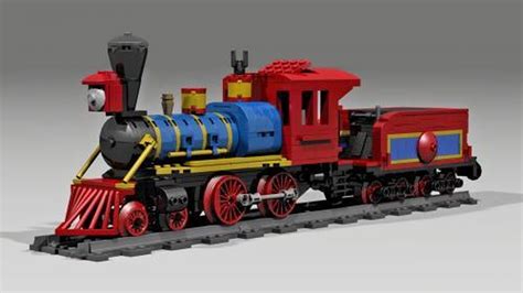lego moc 4 4 0 pf steam locomotive by dasmatze rebrickable build with lego