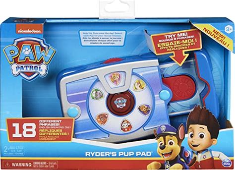 Paw Patrol Ryders Interactive Pup Pad With 18 Sounds For