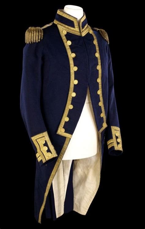 1795 Captains Coat Military Outfit Military Fashion Royal Navy Uniform