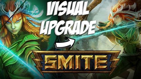 Smite Skin Spotlights Artemis Visual Upgrade Youtube