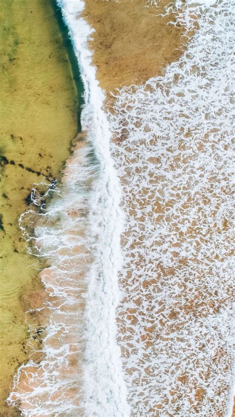 Beach Wallpaper 4k Aerial View Nature 8369