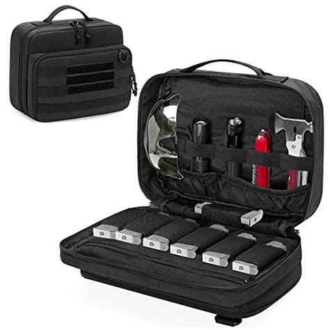 Dsleaf Tactical Gun Range Bag For Handgun And Ammo Soft