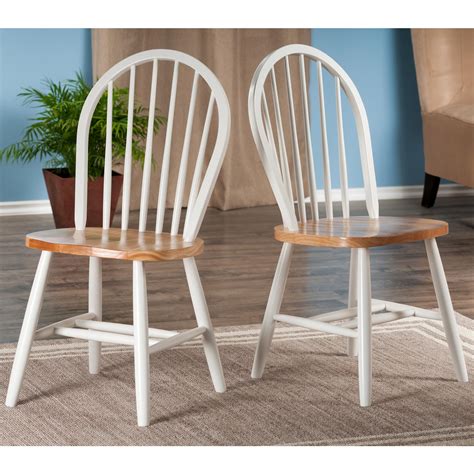 See more ideas about colonial decor, windsor chair, decor. Amazon.com - Winsome Wood Assembled 36-Inch Windsor Chairs ...
