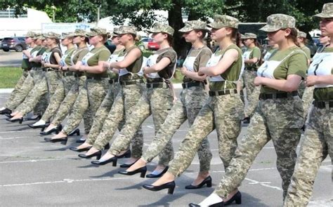 Ukraines Military Starts Walking Back Plan For Women To Parade In