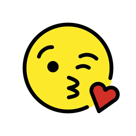 😘 Cara Lanzando Un Beso Emoji