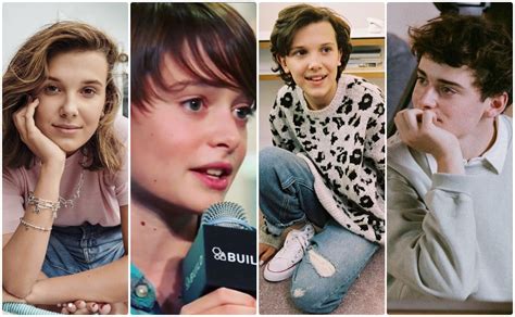 stranger things cast now and then