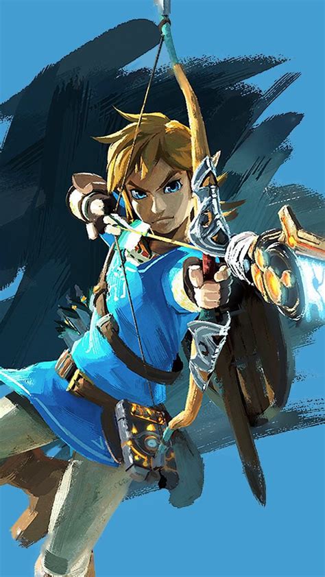 The Legend Of Zelda Breath Of The Wild Archer Link Official Art