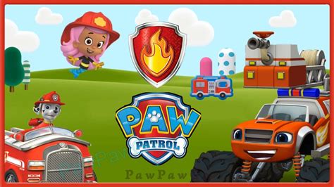 Paw Patrol Firefighters Youtube