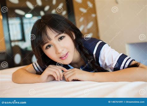Asian Underwear Girl Lady Japanese Style Stock Image Image Of