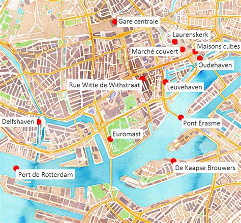 rotterdam tourisme Archives - Voyages - Cartes