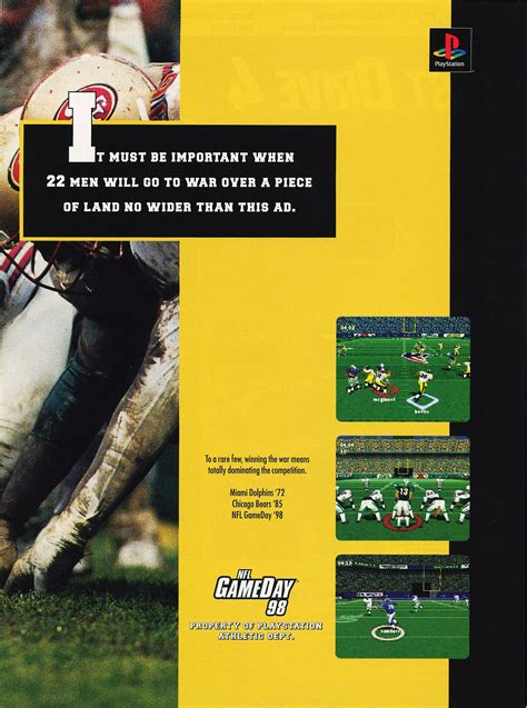 Nfl Gameday 98 Images Launchbox Games Database
