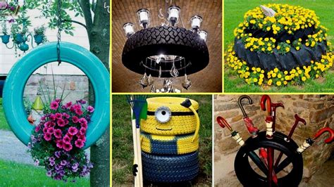 What to do with old tires diy. DIY Creative Ideas To Recycle Old Tires | Home decor ...