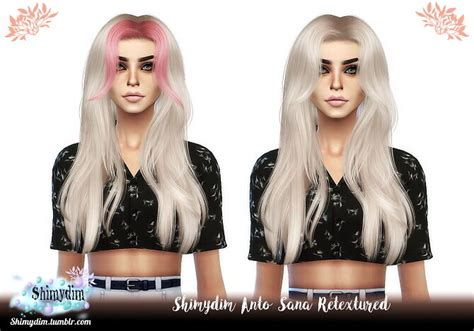 Anto Sana Hair Retexture At Shimydim Sims The Sims 4 Catalog