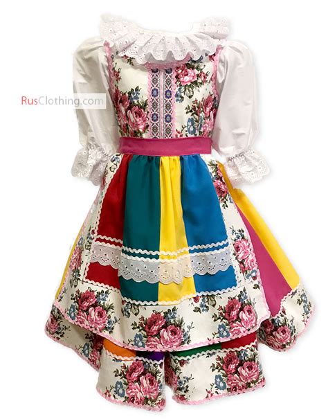 Polish Folk Dress Woman National Costume Of Poland