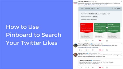 How To Use Pinboard To Search Your Twitter Likes Lireo Designs