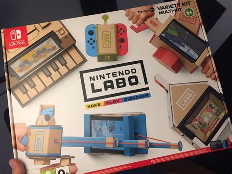 Картонный диджей хэй Обзор Nintendo Labo Variety Kit