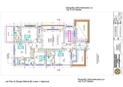Upon your approval of our design estimate, we will proceed with drawing up the preliminary plan which includes the floor plans and the elevations of the. 5 Best House Plan For Bahria Town | Bahria Town Approval ...