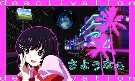 My Anime Vaporwave Wallpaper By Iamthebest On DeviantArt
