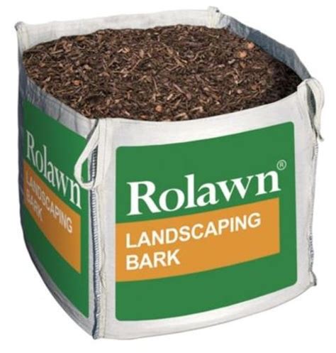 Large Bulk Dumpy Bag Rolawn Landscaping Bark Chippings Mulch 310kg