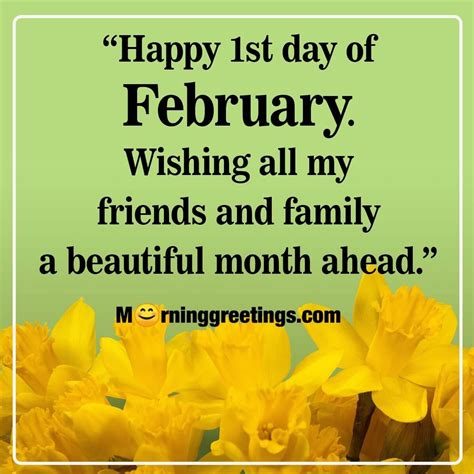 40 Happy February Morning Quotes Wishes Images Morning Greetings