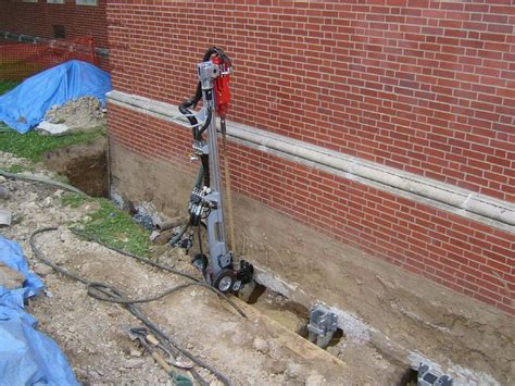 Micropile Underpinning Of Indiana School Water Well Drilling